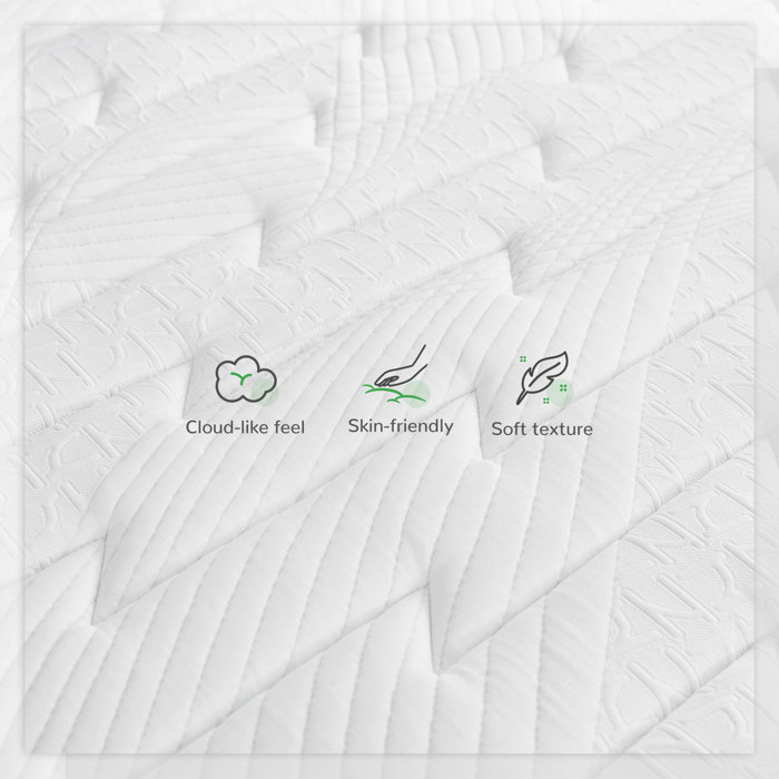 Home 12" Medium Hybrid Mattress & Reviews Wayfair